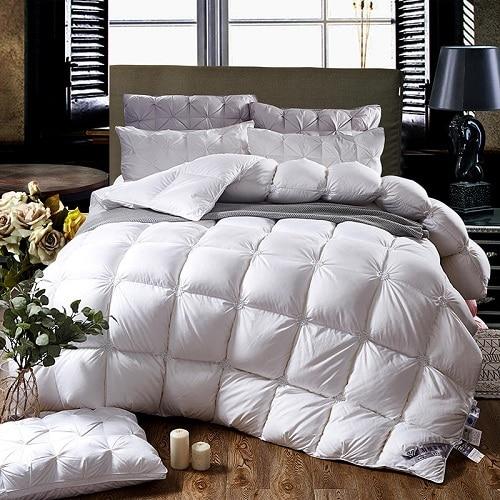 Warme Luxe Winterdeken - 100% Ganzendons Dekbed