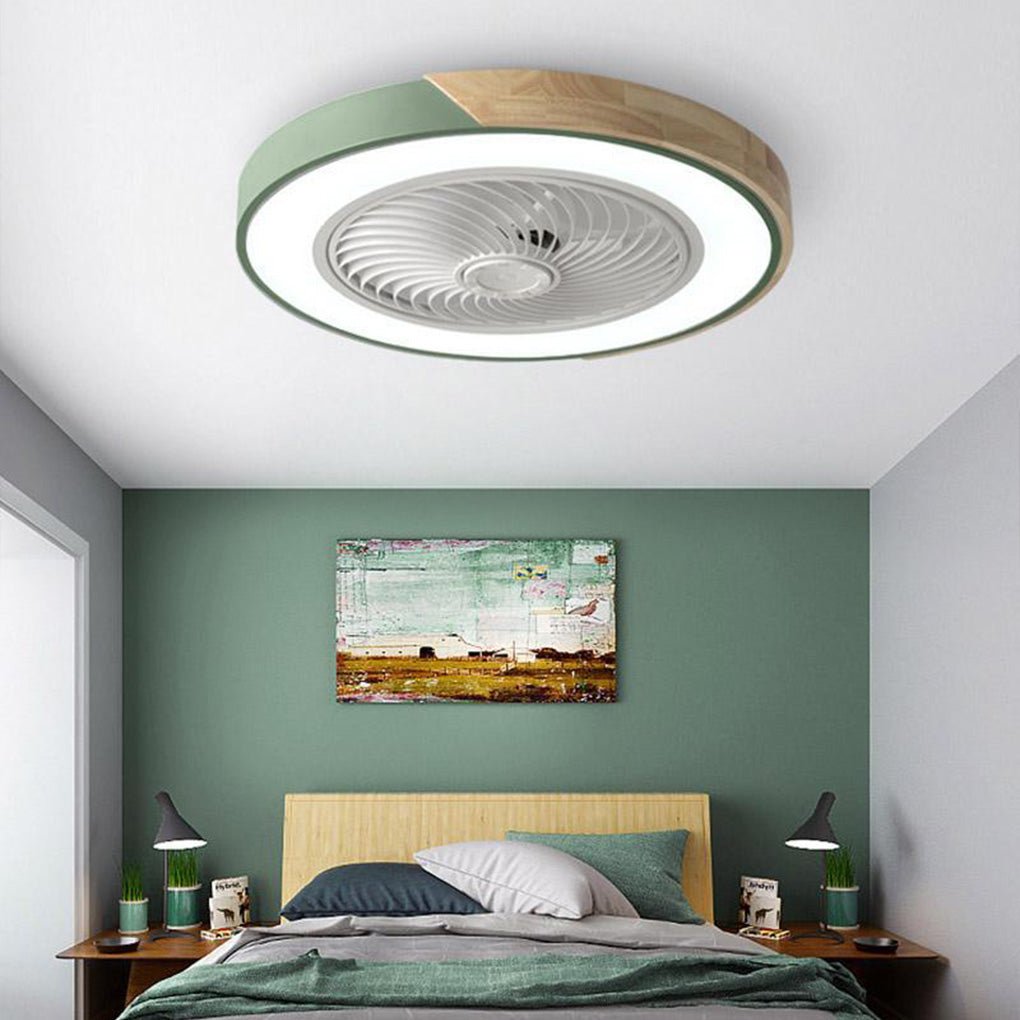 LED Plafondventilator Zonder Bladen Met Afstandsbediening | Stil & Modern Design