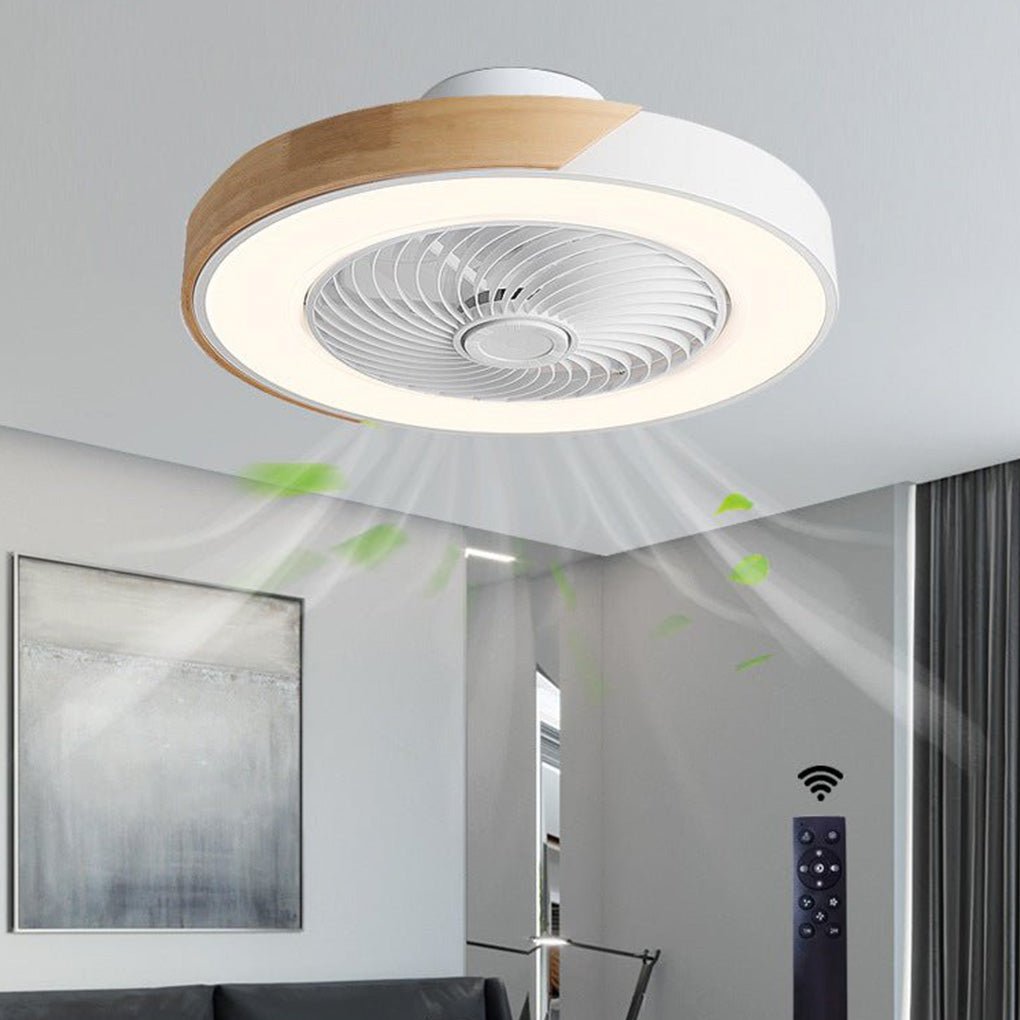 LED Plafondventilator Zonder Bladen Met Afstandsbediening | Stil & Modern Design