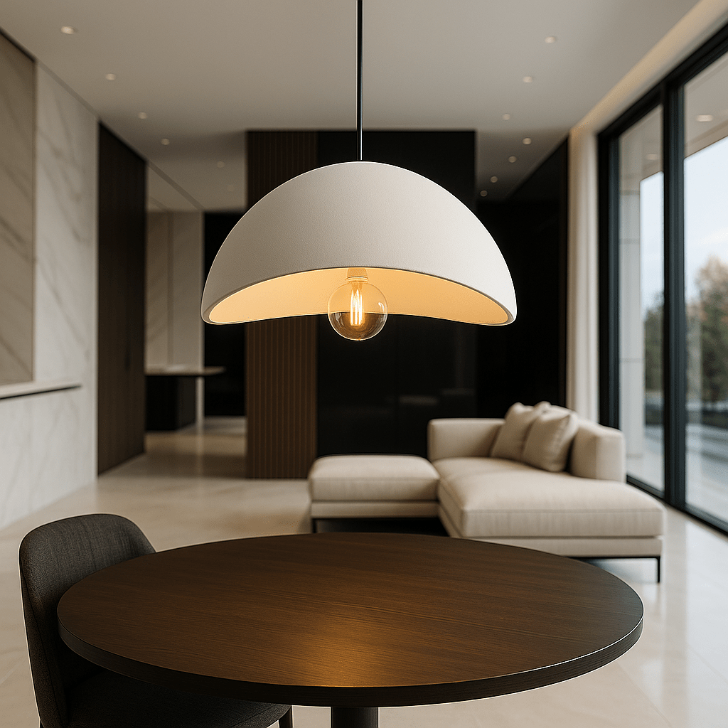 Dimbare Design Lamp Van Polystyreen Voor Een Stijlvol Interieur