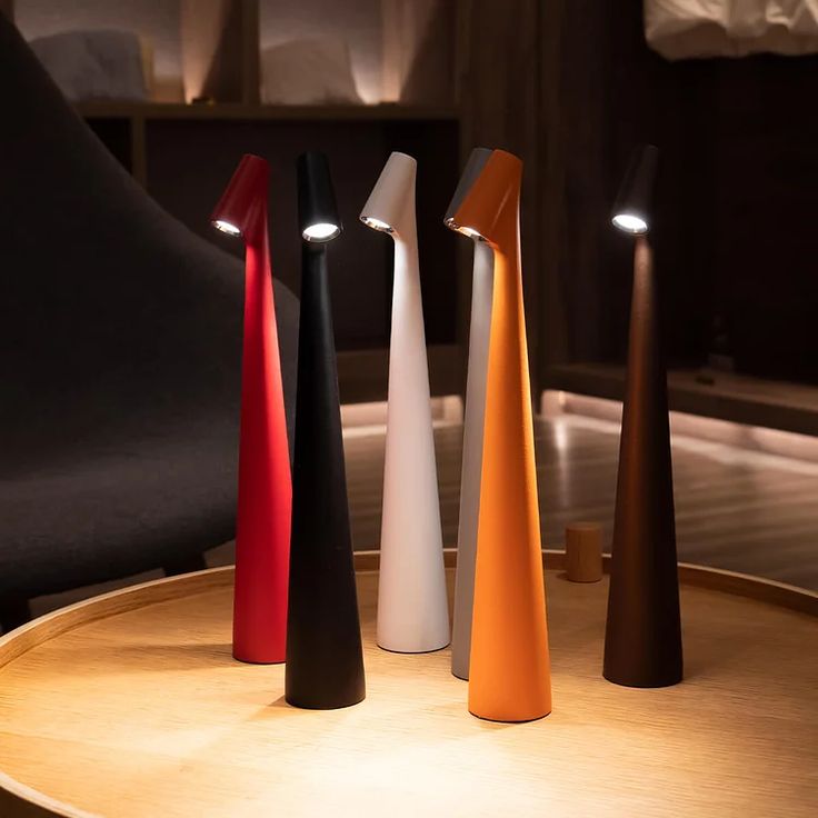 Draadloze Dimbare LED Tafellamp | Moderne & Minimalistische Verlichting voor Thuis