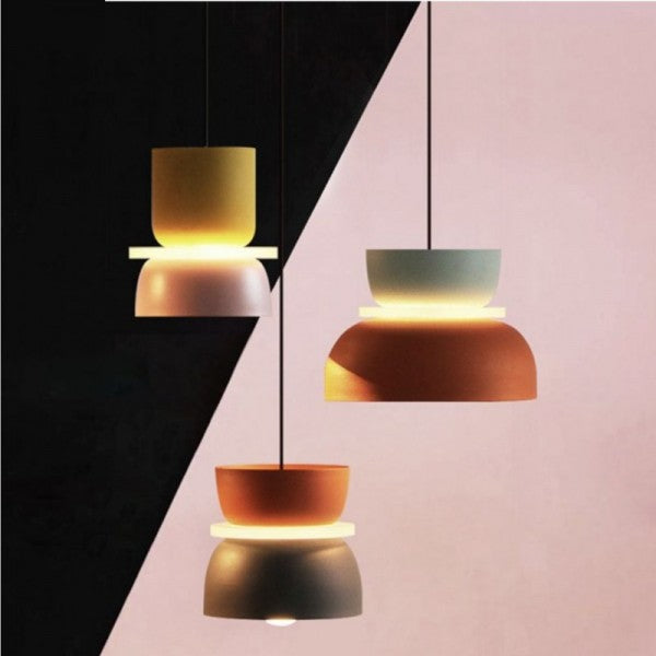 Scandinavische Pendellamp in Macaronvorm – Stijlvolle LED Hanglamp voor Woonkamer, Keuken & Slaapkamer