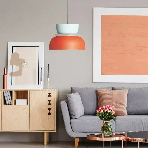 Scandinavische Pendellamp in Macaronvorm – Stijlvolle LED Hanglamp voor Woonkamer, Keuken & Slaapkamer