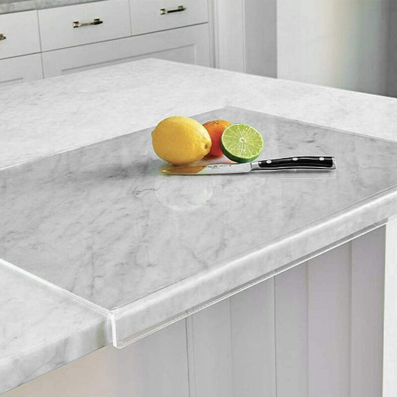 CrystalEdge - Transparante Antislip Snijplank – Stijlvol & Veilig