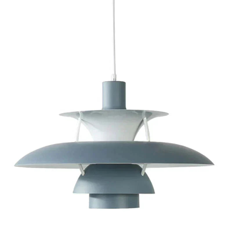 Moderne LED Hanglamp Met Scherm – Kleurrijk Metaaldesign – E27 Fitting