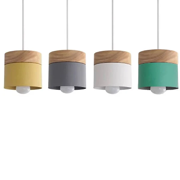 Houten Design Hanglamp voor Kinderkamer & Leeshoek