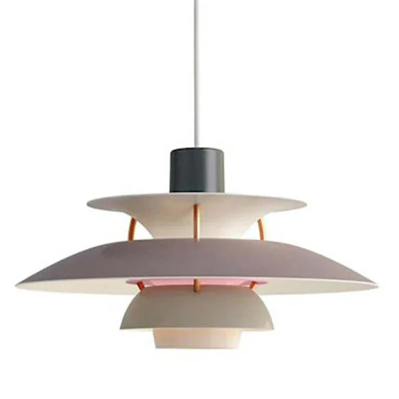 Moderne LED Hanglamp Met Scherm – Kleurrijk Metaaldesign – E27 Fitting