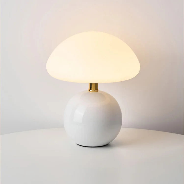 Decoratieve Paddenstoel Tafellamp in Bauhaus Stijl - Dimbare LED Verlichting