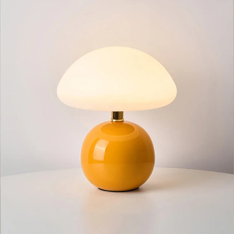 Decoratieve Paddenstoel Tafellamp in Bauhaus Stijl - Dimbare LED Verlichting