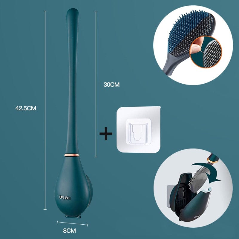 Moderne Siliconen Toiletborstel | Hygiënisch & Flexibel