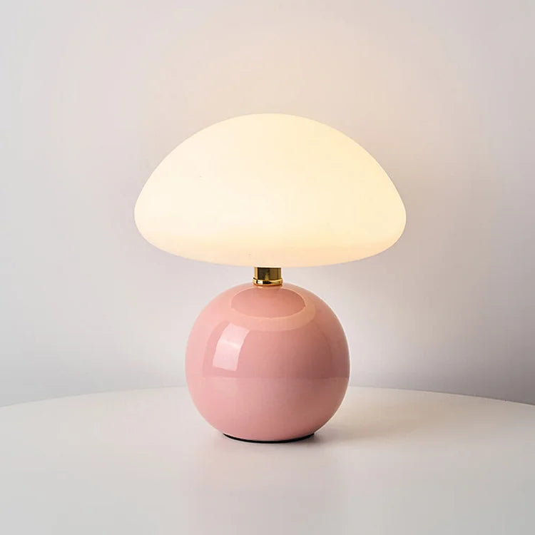 Decoratieve Paddenstoel Tafellamp in Bauhaus Stijl - Dimbare LED Verlichting