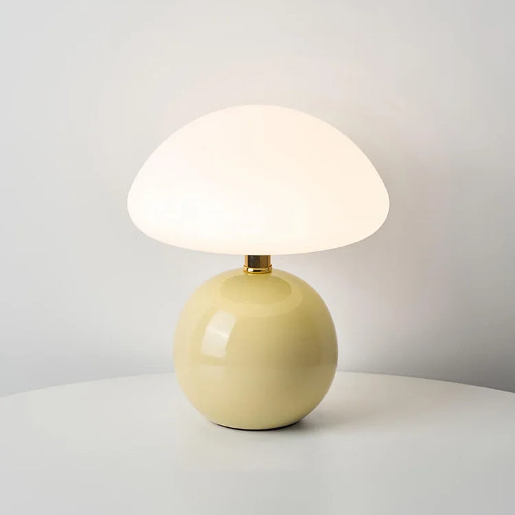 Decoratieve Paddenstoel Tafellamp in Bauhaus Stijl - Dimbare LED Verlichting