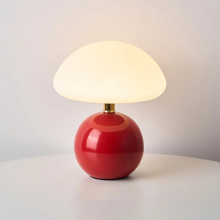Decoratieve Paddenstoel Tafellamp in Bauhaus Stijl - Dimbare LED Verlichting