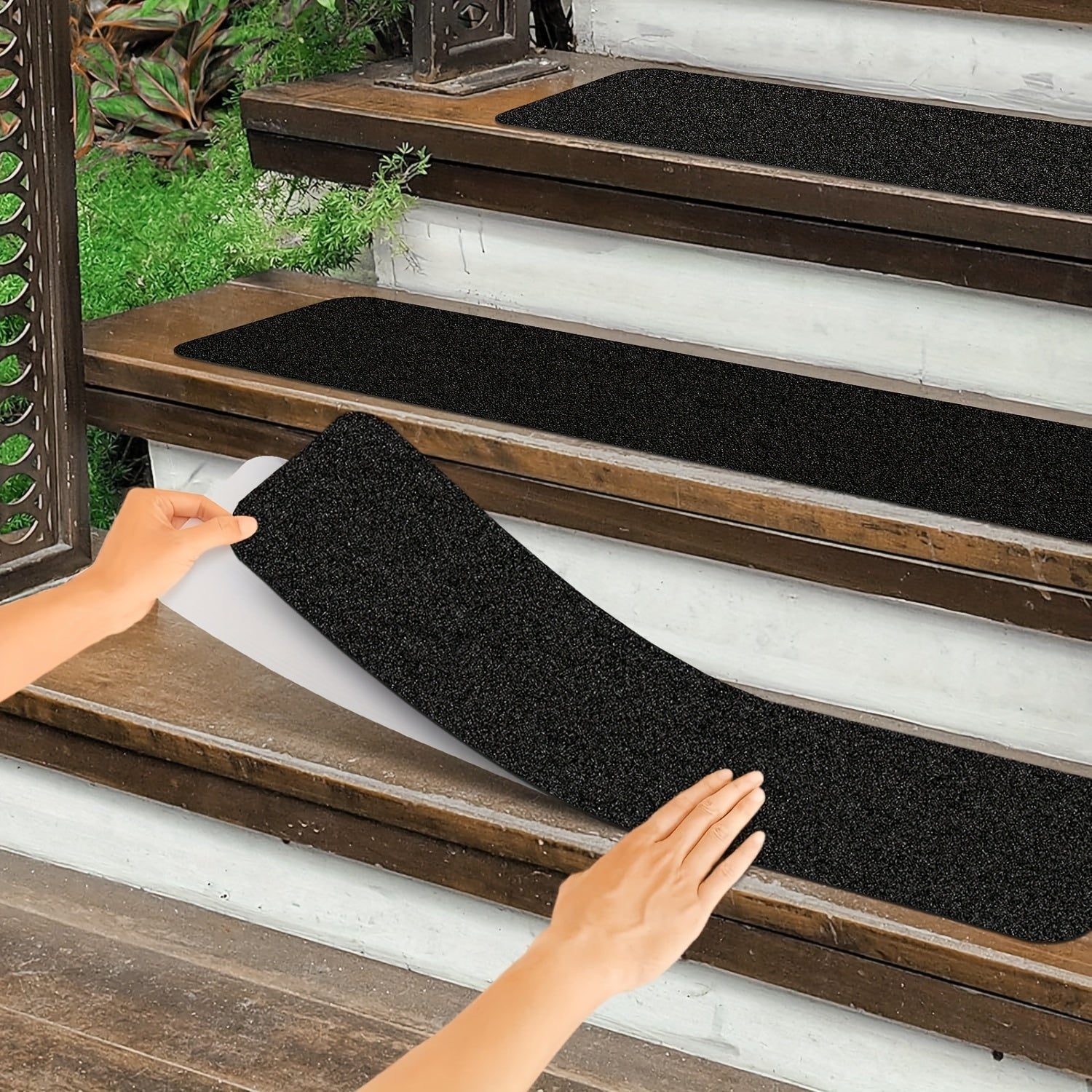Anti-Slip Trapstrips (10-Pack) – Veiligheidstape Voor Traptreden - Weerbestendig & Extra Grip