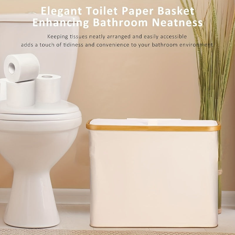 Bamboe Toiletrolhouder Voor 12 Rollen | Ruimtebesparende Badkamer Organizer