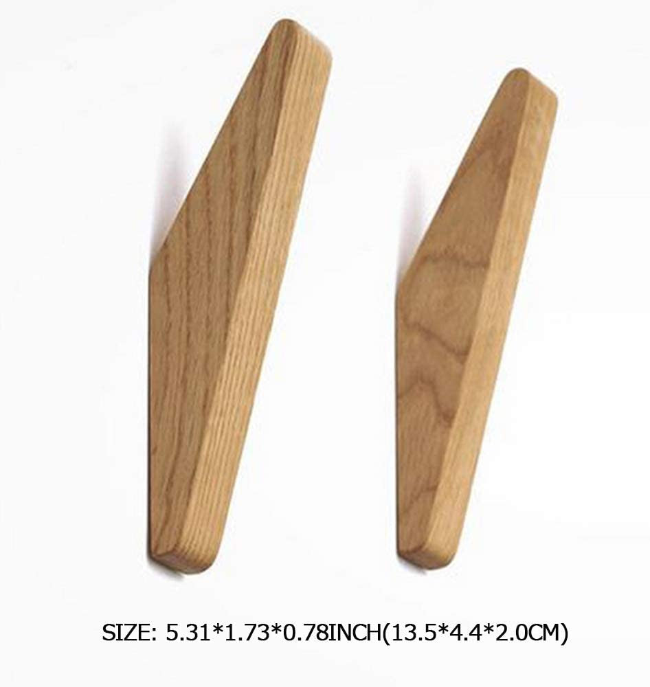 Minimalistische Houten Wandhaken Voor Een Stijlvolle En Opgeruimde Hal