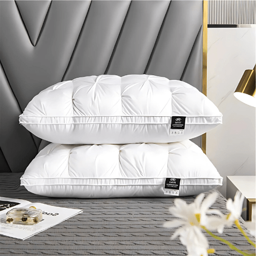 GooseCloud - Ganzendons Hoofdkussen voor Luxe Nachtrust – Hypoallergeen en Ergonomisch Comfort