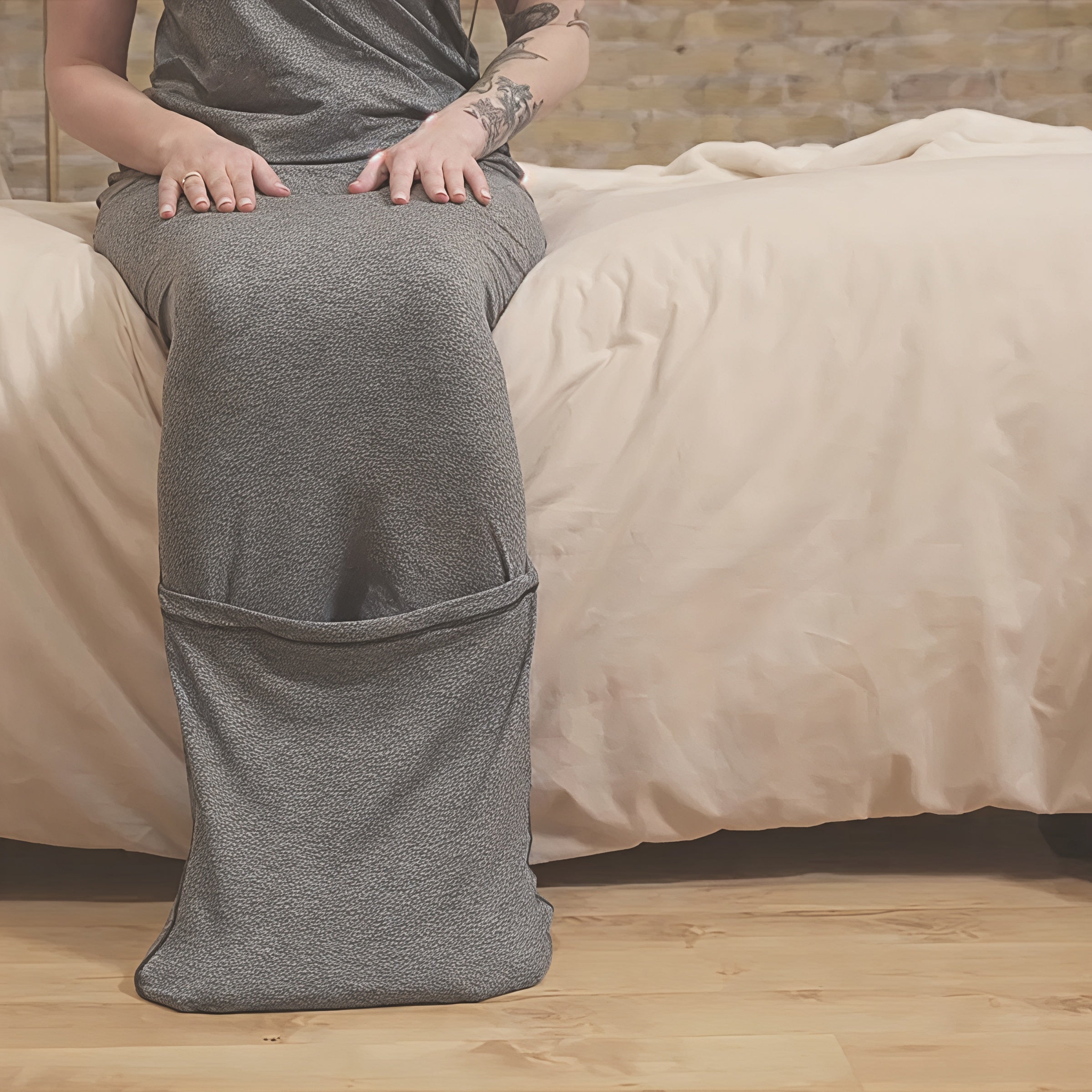 SleepWrap - Stretch Compressie Deken – Cocoon Slaapwikkel Voor Volwassenen & Kinderen – Anti-Stress & Ontspannend – Ademend & Lichtgewicht
