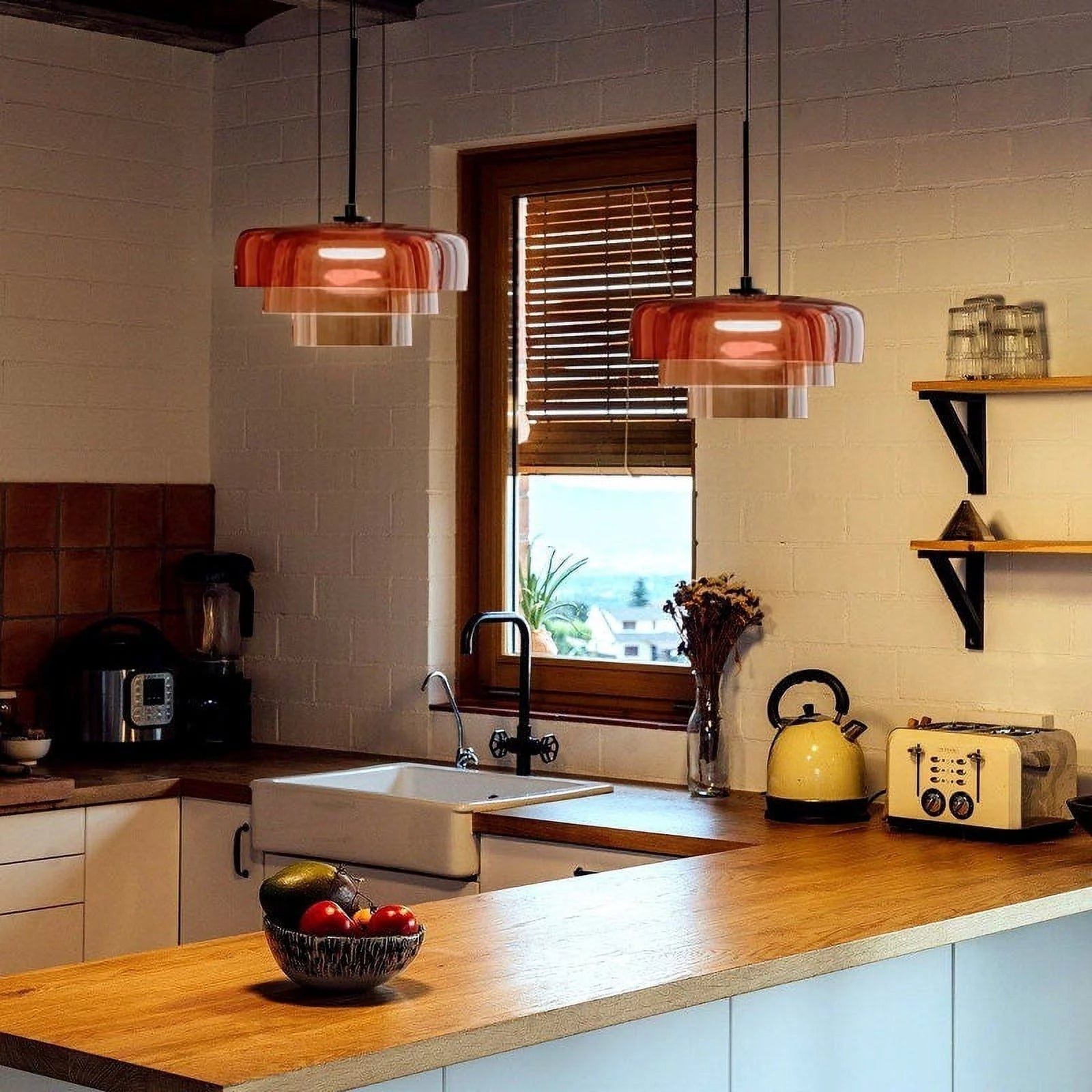 Scandinavisch Glazen Hanglamp – Uniek Glazen Design met Warm Licht