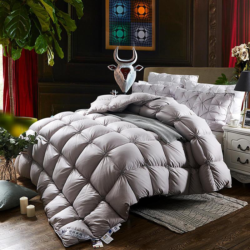 Warme Luxe Winterdeken - 100% Ganzendons Dekbed