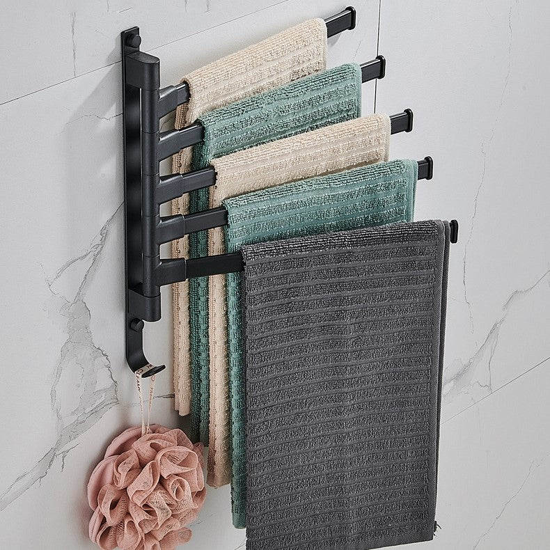 Ruimtebesparende Handdoekhouder Met Modern Design Voor Een Opgeruimde Badkamer