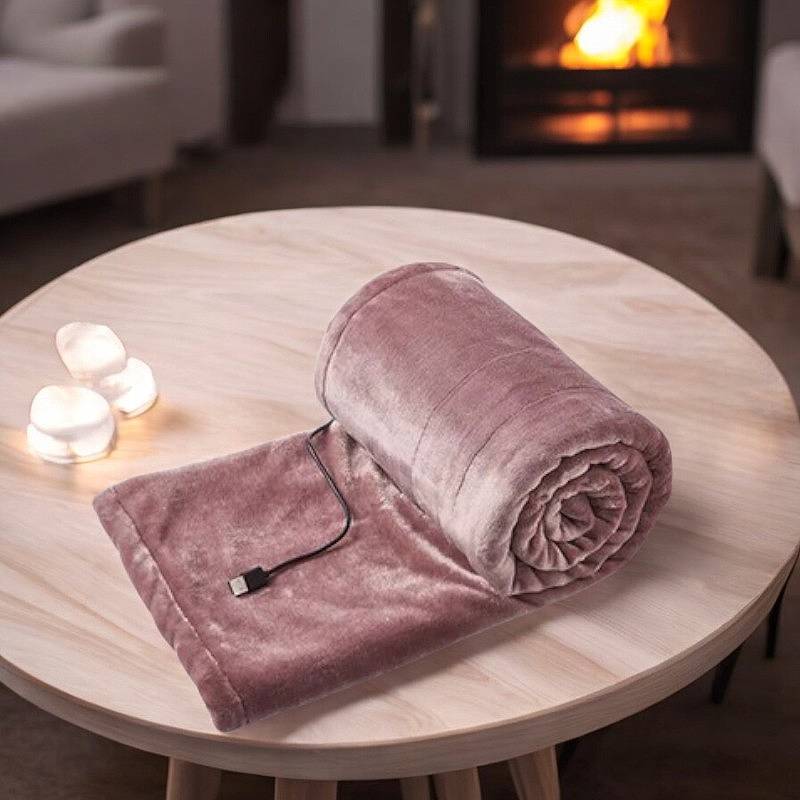 CozyHeat - Draagbare Elektrische Warmtedeken met Instelbare Warmtestanden (99x79 cm)