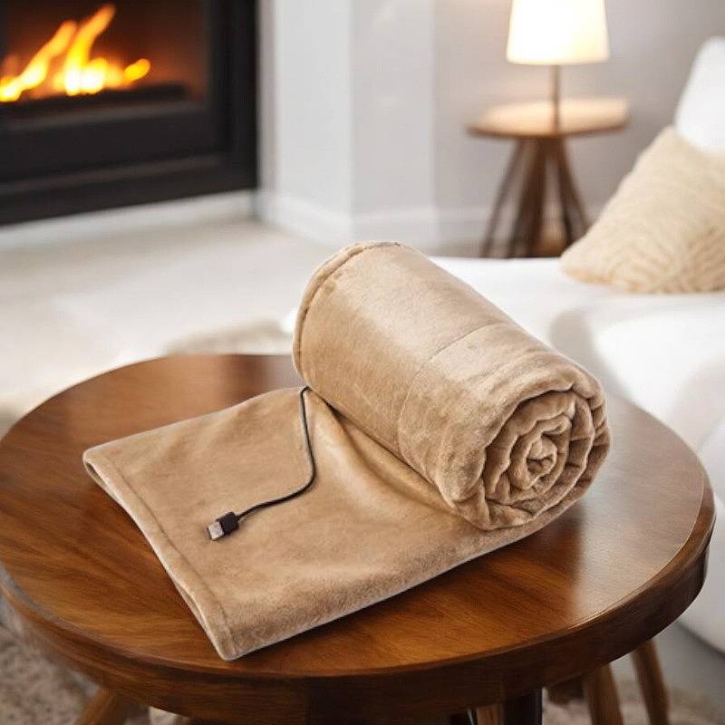 CozyHeat - Draagbare Elektrische Warmtedeken met Instelbare Warmtestanden (99x79 cm)
