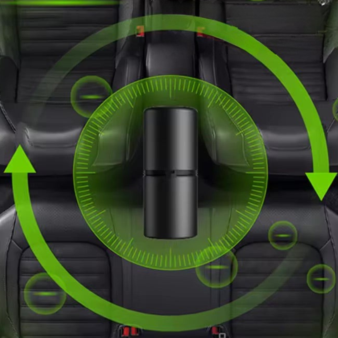 Compacte USB Luchtzuiveraar van Metaal met Ionisator Technologie