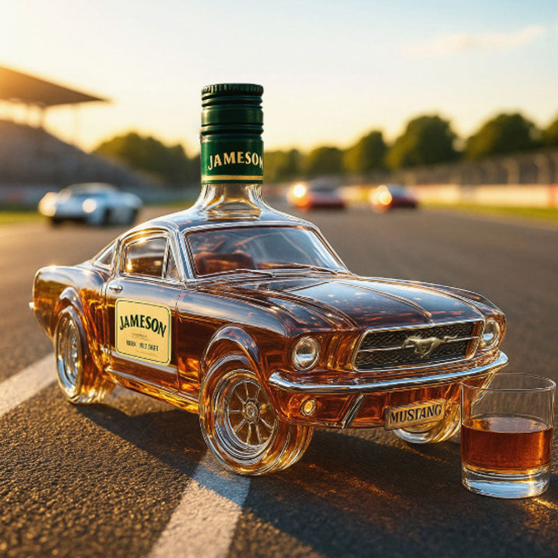 Whisky Karaf – Uniek Mustang-Design voor Stijlvolle Home Bars