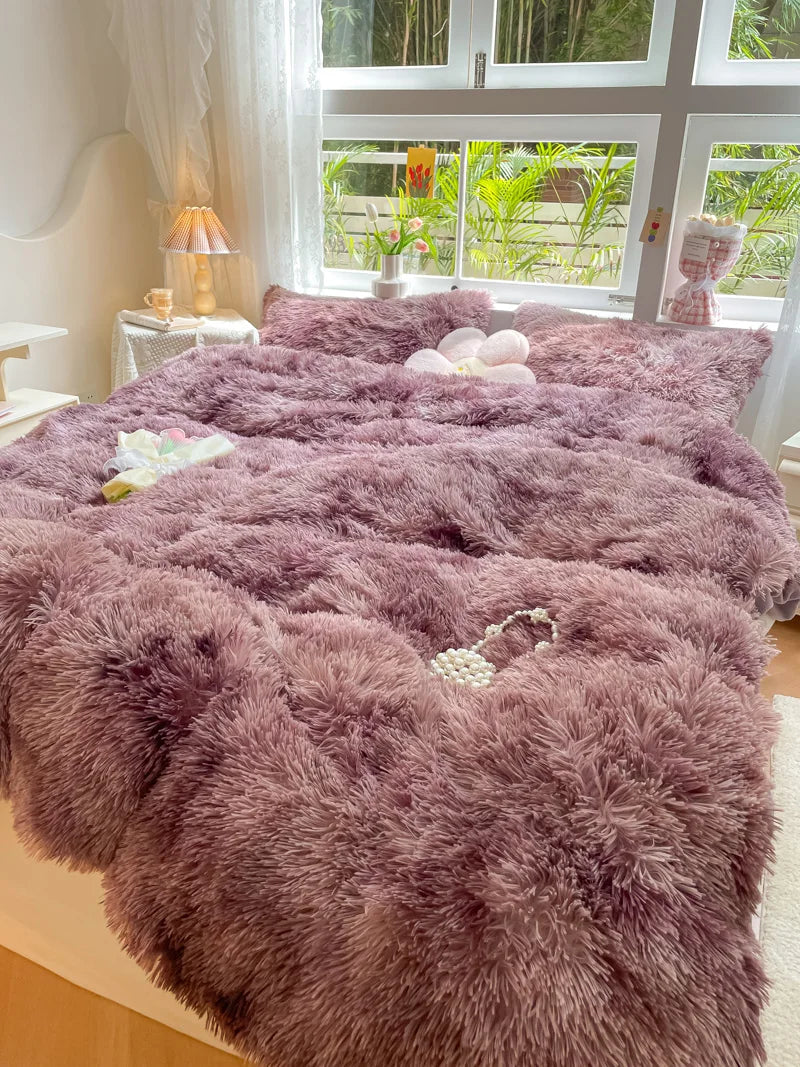 Ultra Pluche Dekbedovertrek | Warm, Speels & Luxe
