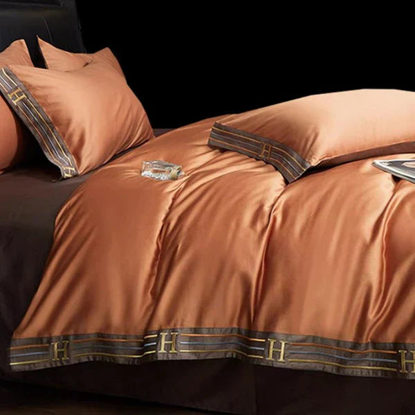 Luxe Satijnen Beddengoed Set 4-Delig – Zijdezacht & Ademend