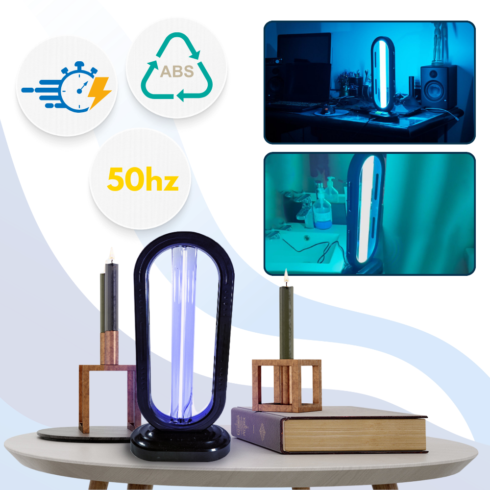 UV-C Desinfectielamp Voor Thuis | Effectief Tegen Bedwantsen & Bacteriën