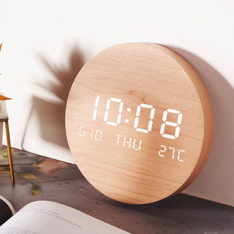 Digitale Wandklok | Scandinavisch & Modern Design