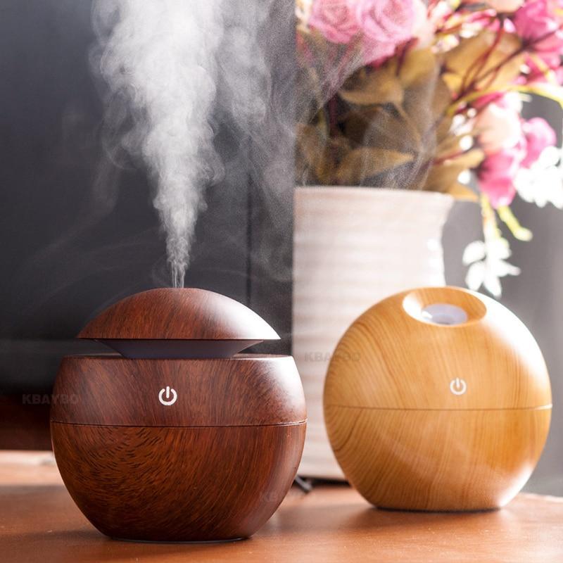 Essentiële Olie Diffuser & Luchtbevochtiger Voor Ontspanning & Gezonde Lucht