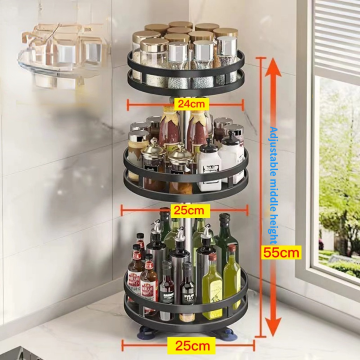 Draaibare Keuken Organizer Voor Snel Overzicht & Slim Opbergen
