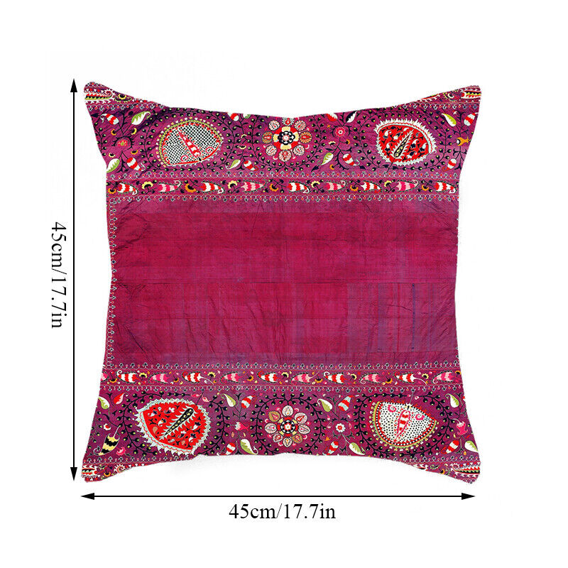 Boho Mandala Kussenhoes met Linnen Look – Stijlvol & Gezellig Voor Sofa Of Bed