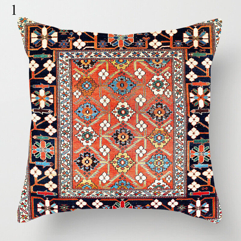 Boho Mandala Kussenhoes met Linnen Look – Stijlvol & Gezellig Voor Sofa Of Bed