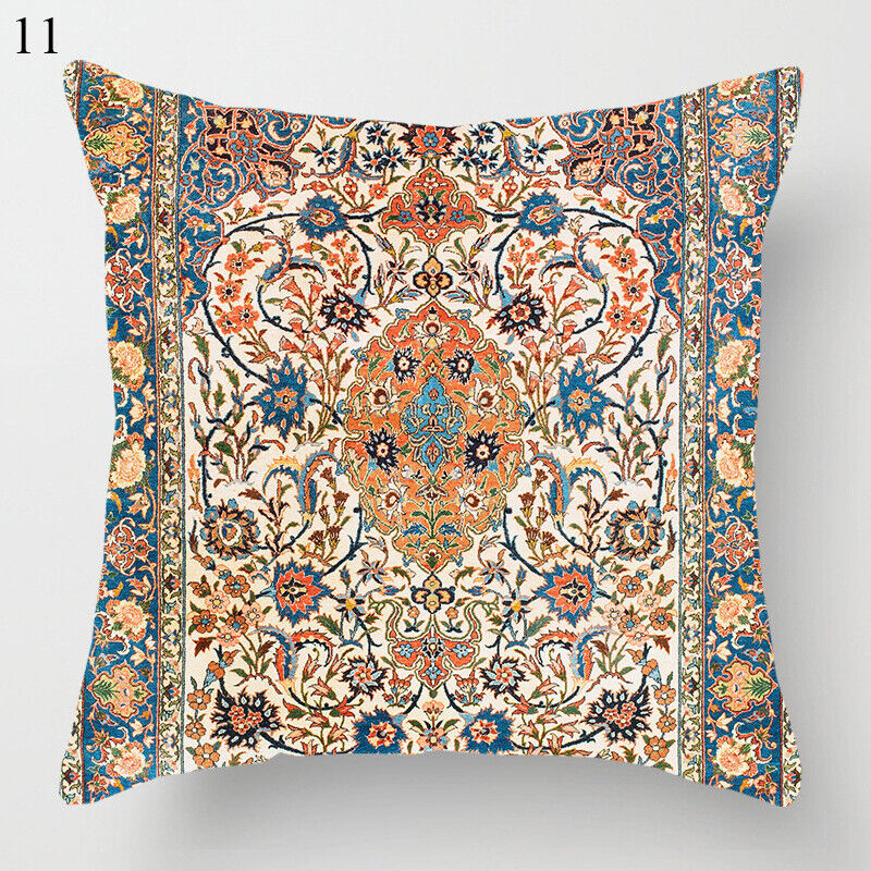 Boho Mandala Kussenhoes met Linnen Look – Stijlvol & Gezellig Voor Sofa Of Bed