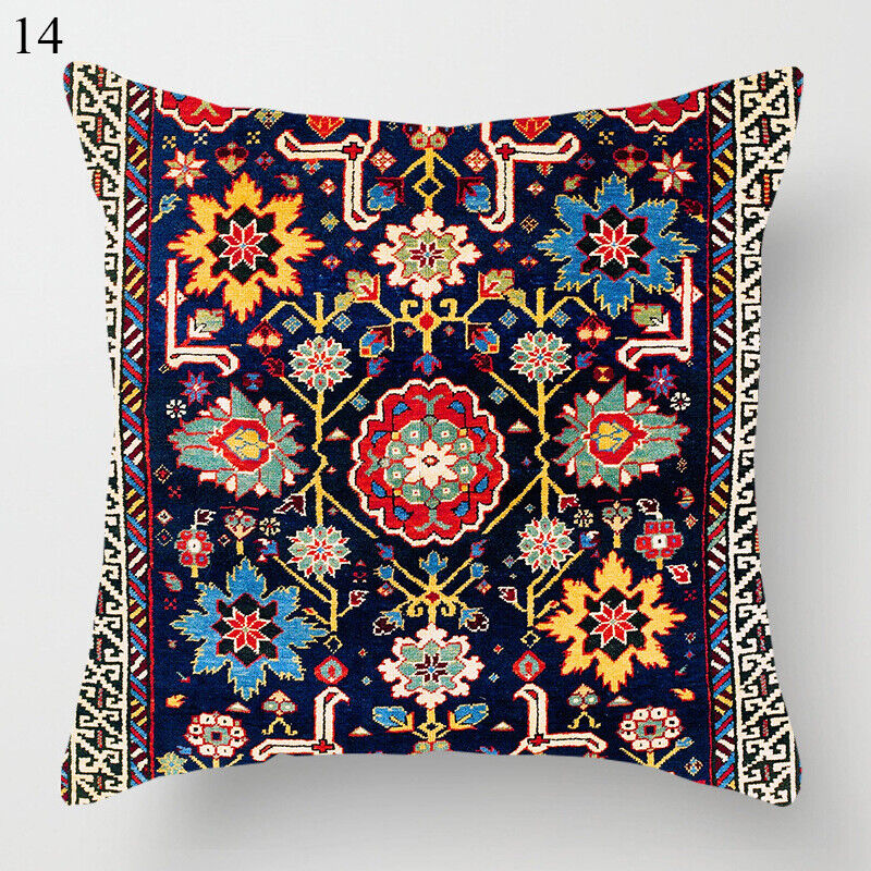 Boho Mandala Kussenhoes met Linnen Look – Stijlvol & Gezellig Voor Sofa Of Bed