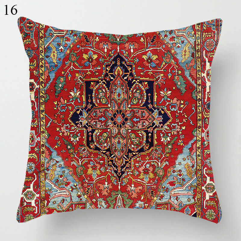 Boho Mandala Kussenhoes met Linnen Look – Stijlvol & Gezellig Voor Sofa Of Bed