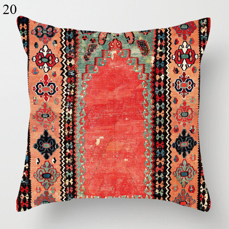 Boho Mandala Kussenhoes met Linnen Look – Stijlvol & Gezellig Voor Sofa Of Bed