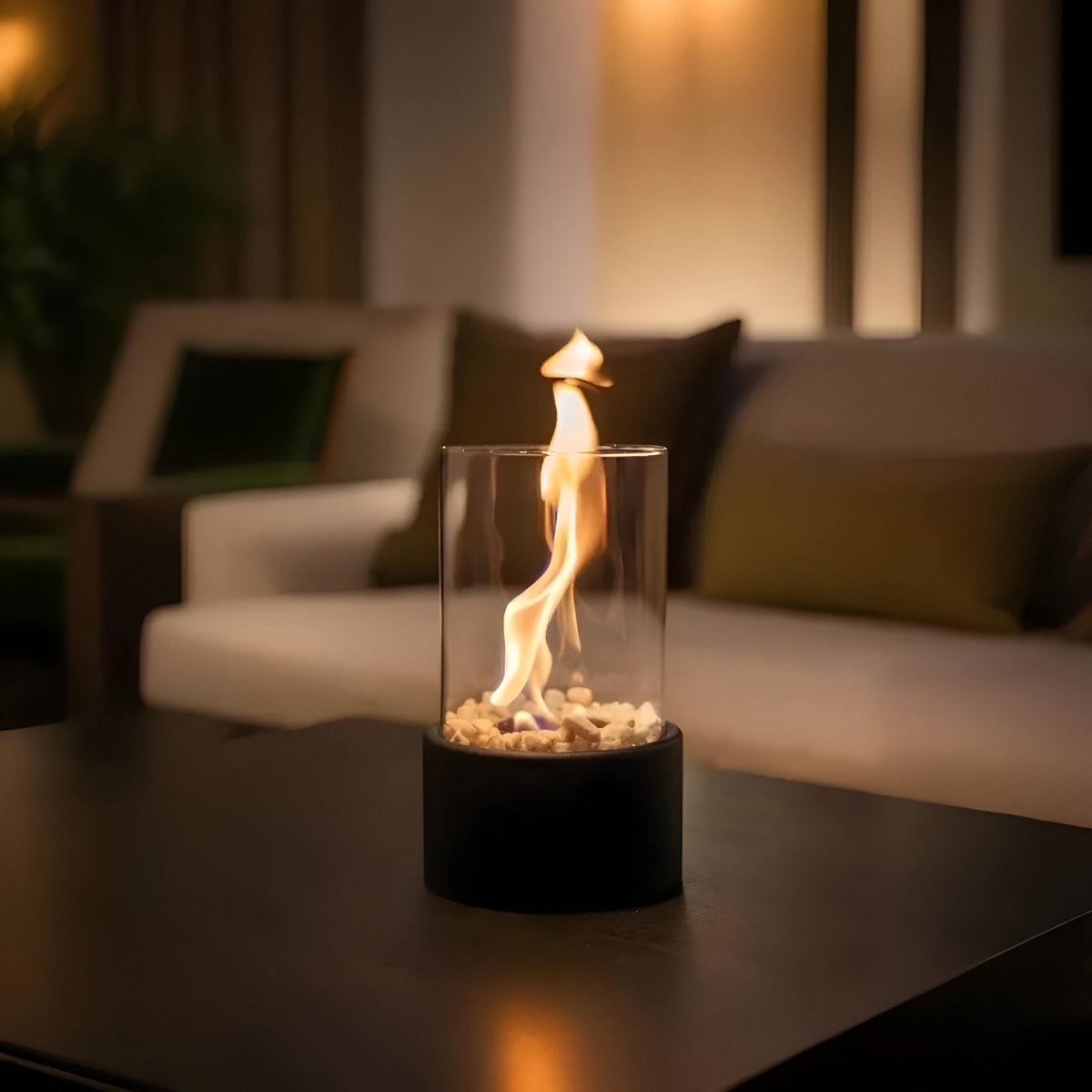Elegante Tafelhaard Met Rookvrije Bio-Ethanol Voor Sfeervolle Warmte