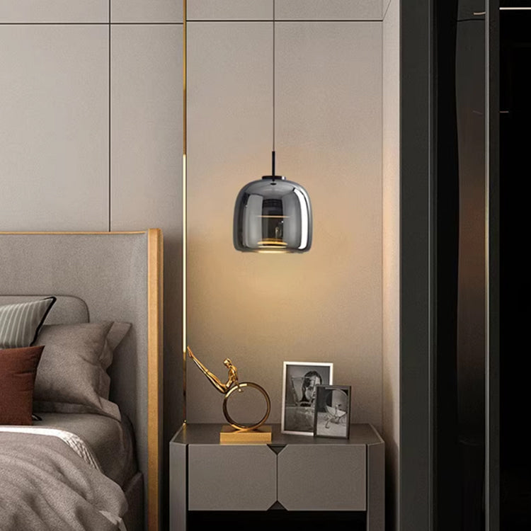 NordicGlass – Hanglamp Van Zwart Glas, Scandinavisch Design Met Luxe Uitstraling