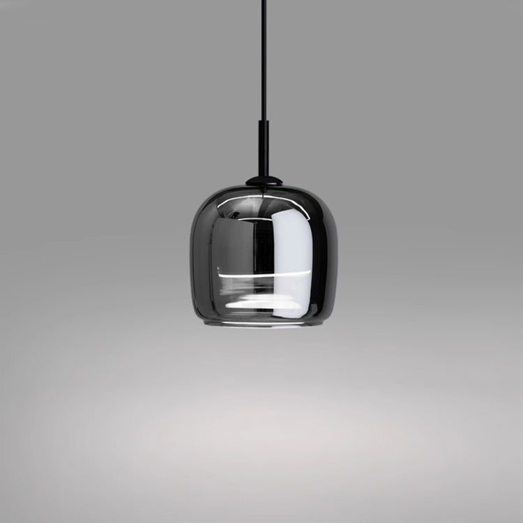 NordicGlass – Hanglamp Van Zwart Glas, Scandinavisch Design Met Luxe Uitstraling
