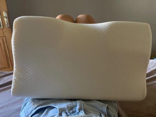 ZenSleep - Orthopedisch Slaapkussen uit Visco-Schuim – Ergonomisch Kussen voor Nek & Rugondersteuning