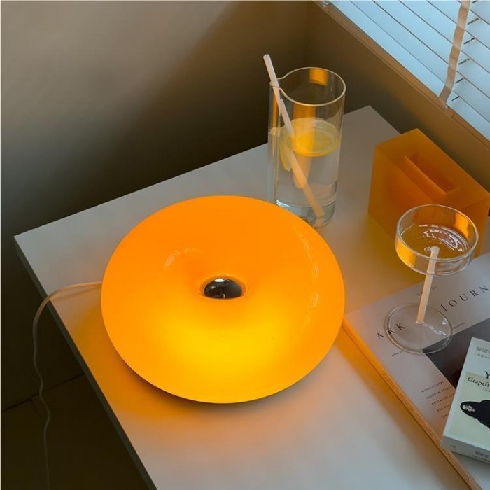 Bauhaus Donut Wand- en Tafellamp - Stijlvolle Verlichting voor Elk Interieur