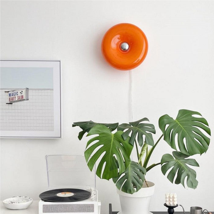 Bauhaus Donut Wand- en Tafellamp - Stijlvolle Verlichting voor Elk Interieur