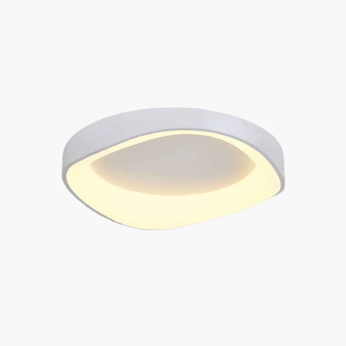 Scandinavische Plafondlamp met Houtlook – Energiezuinige LED Verlichting – Modern Design voor Woonkamer & Slaapkamer